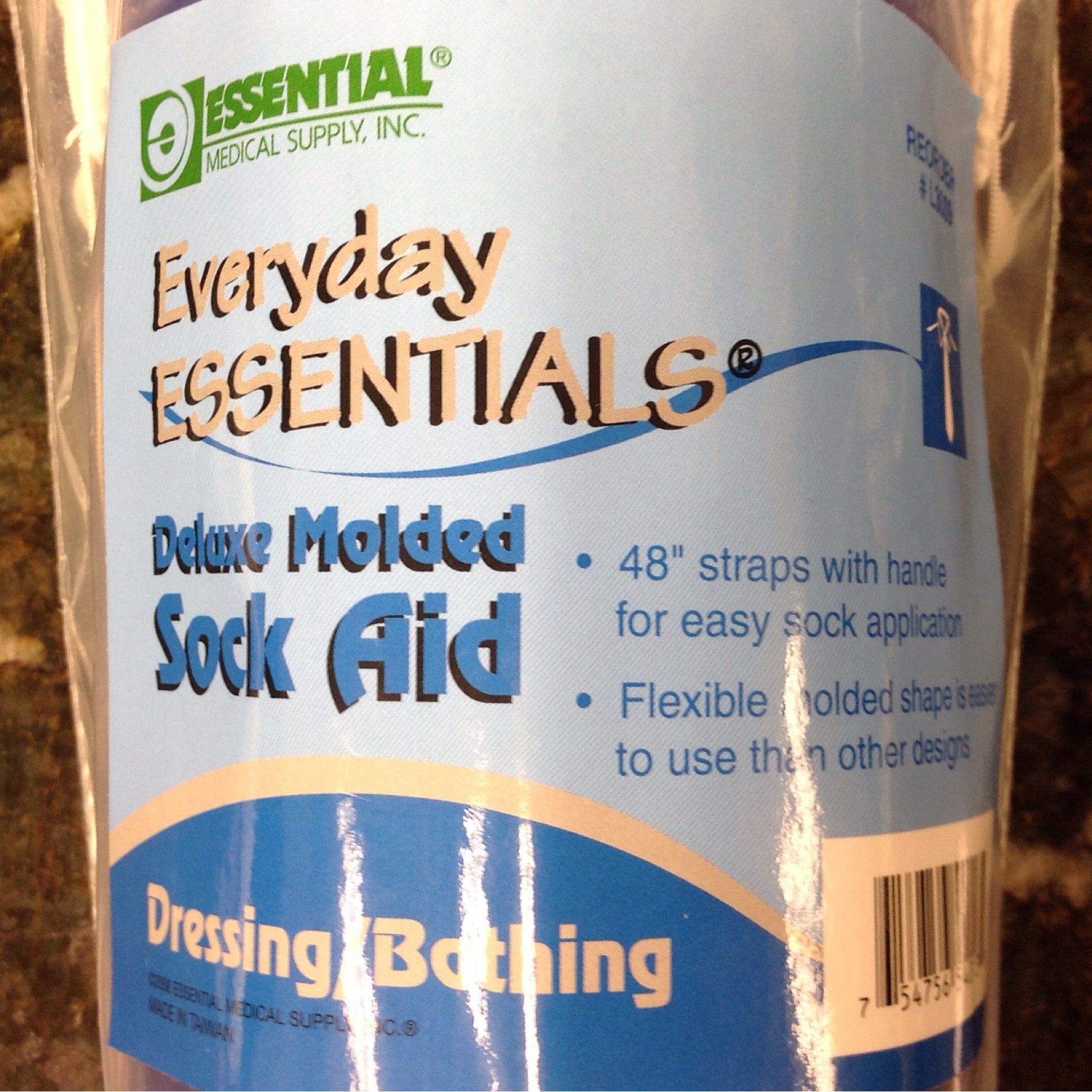 Essential Everyday Essentials Sock Aid, Deluxe Molded
